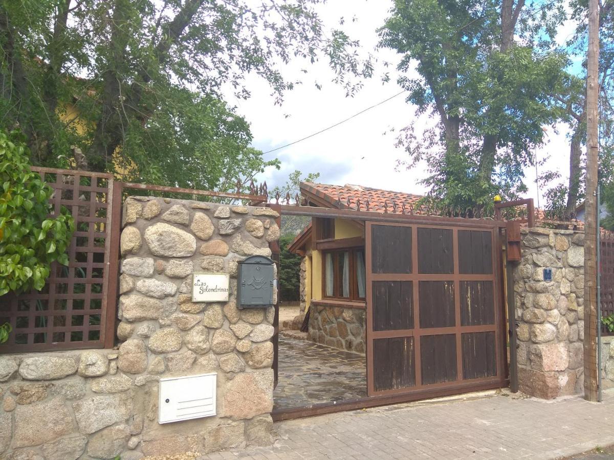 Acogedora casa rural en la sierra de Madrid Mataelpino Exterior foto
